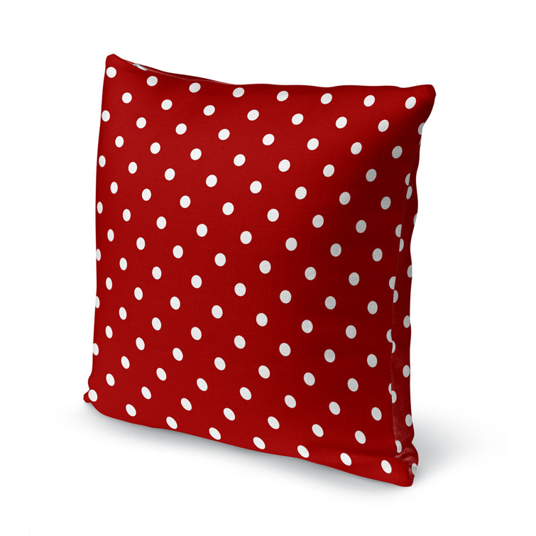 Hokku Designs Geesey Polka Dots Polyester Throw Pillow Wayfair